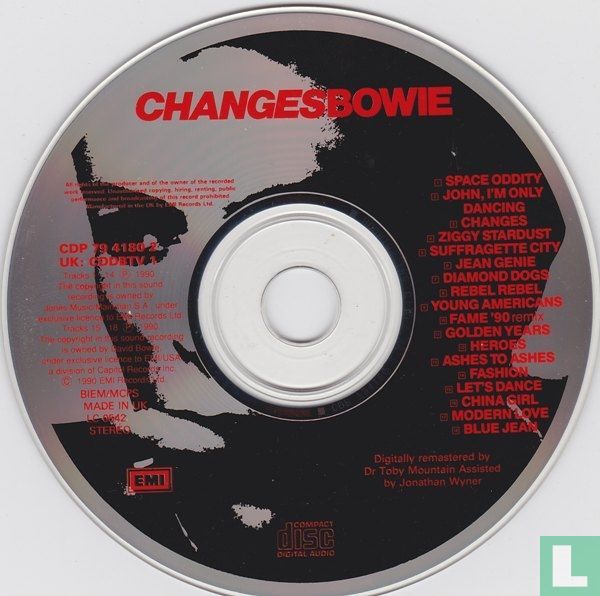 Changesbowie