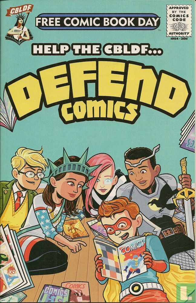 The CBLDF presents Defend Comics