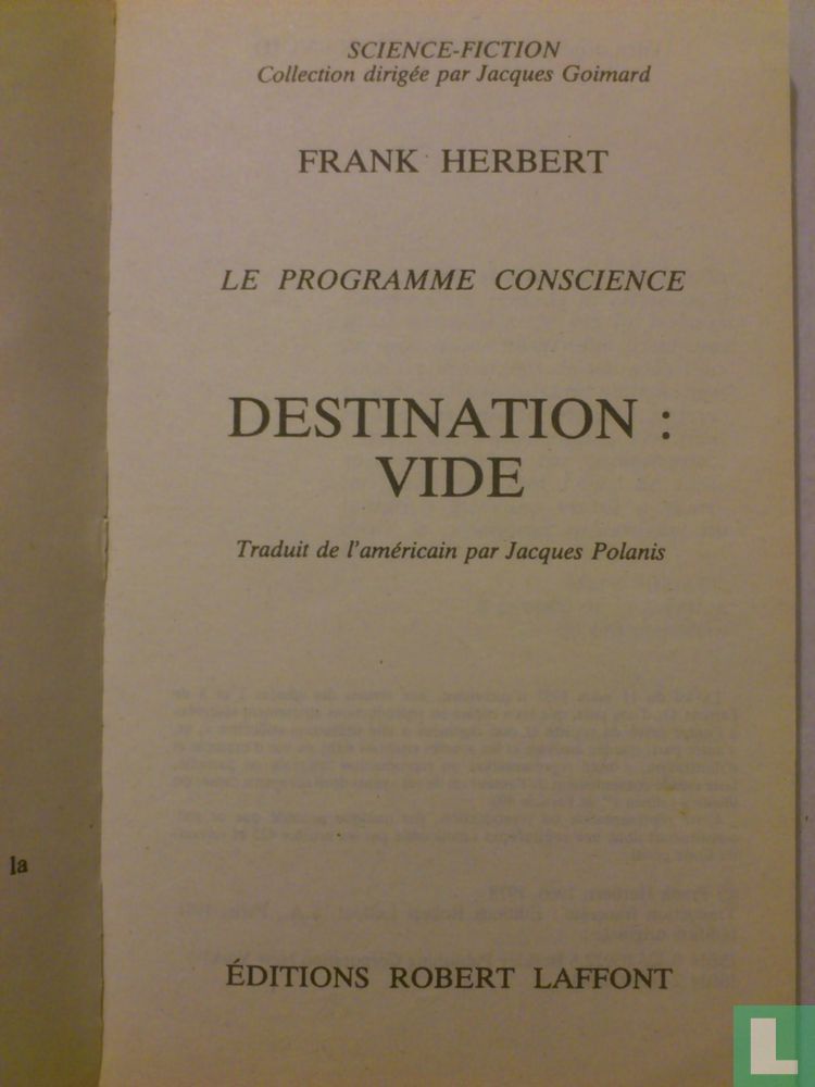 Destination vide