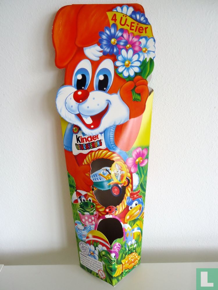 4-pack box Kinder Überraschung Easter