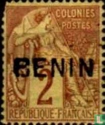 Type Dubois, with overprint
