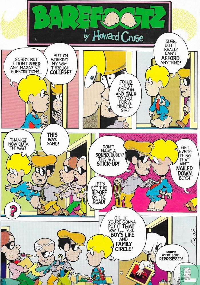 Barefootz Funnies 1