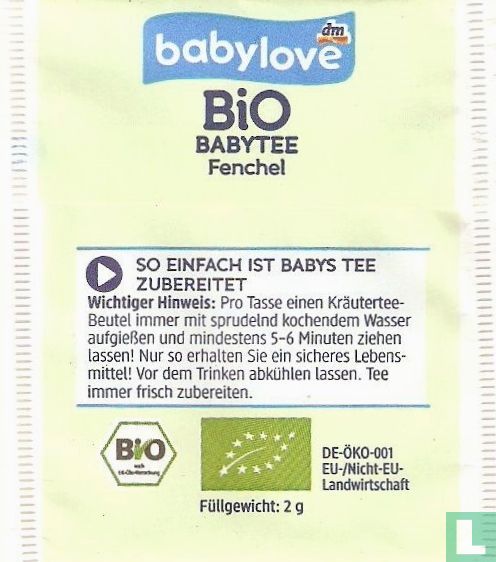 BIO Babytee Fenchel 