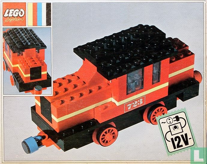 Lego Diesel Locomotive (1970) - Lego - LastDodo