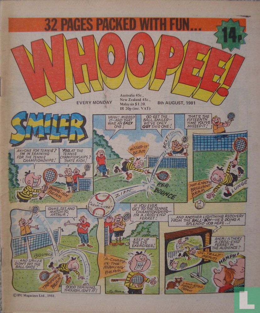 Whoopee! 8th August