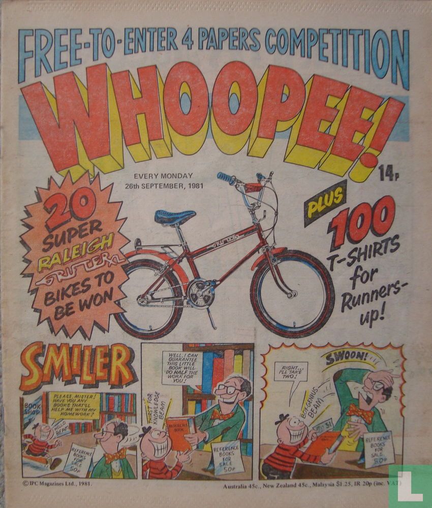 Whoopee! 26th September