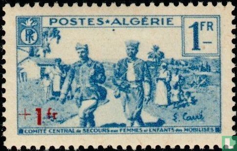 Mobilized soldiers 