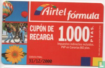 Cupón de recarga
