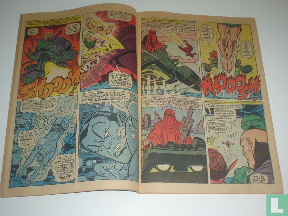 The Sub-Mariner Strikes! 
