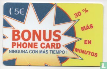 Bonus Phone Card