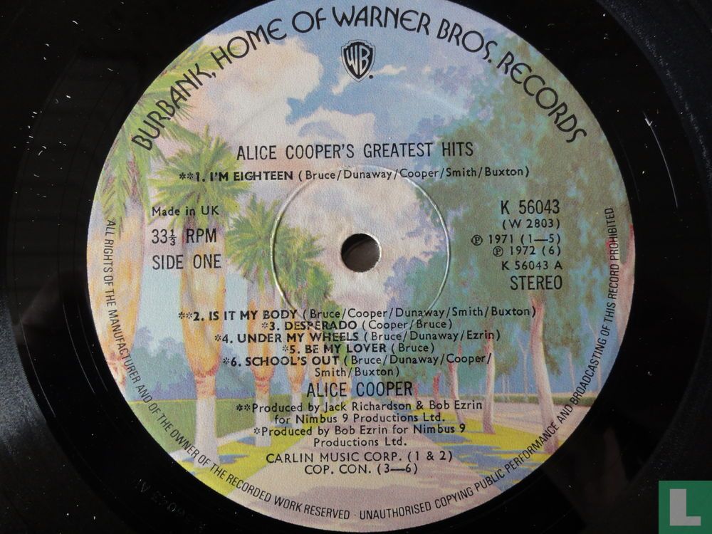 Alice Cooper's Greatest Hits