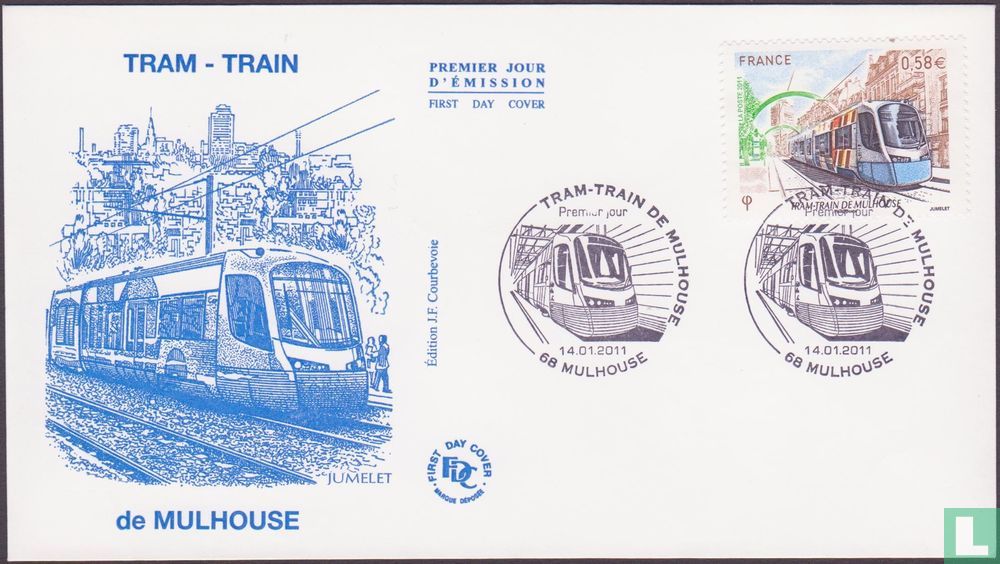 Tram-train mis en circulation