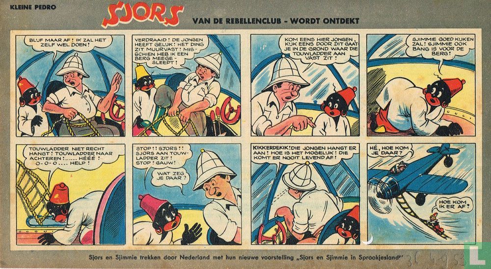 Sjors Rook Sjors wordt ontdekt 36 (1953) - De Spaarnestad - LastDodo