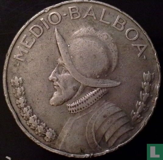 Panama ½ balboa 1968