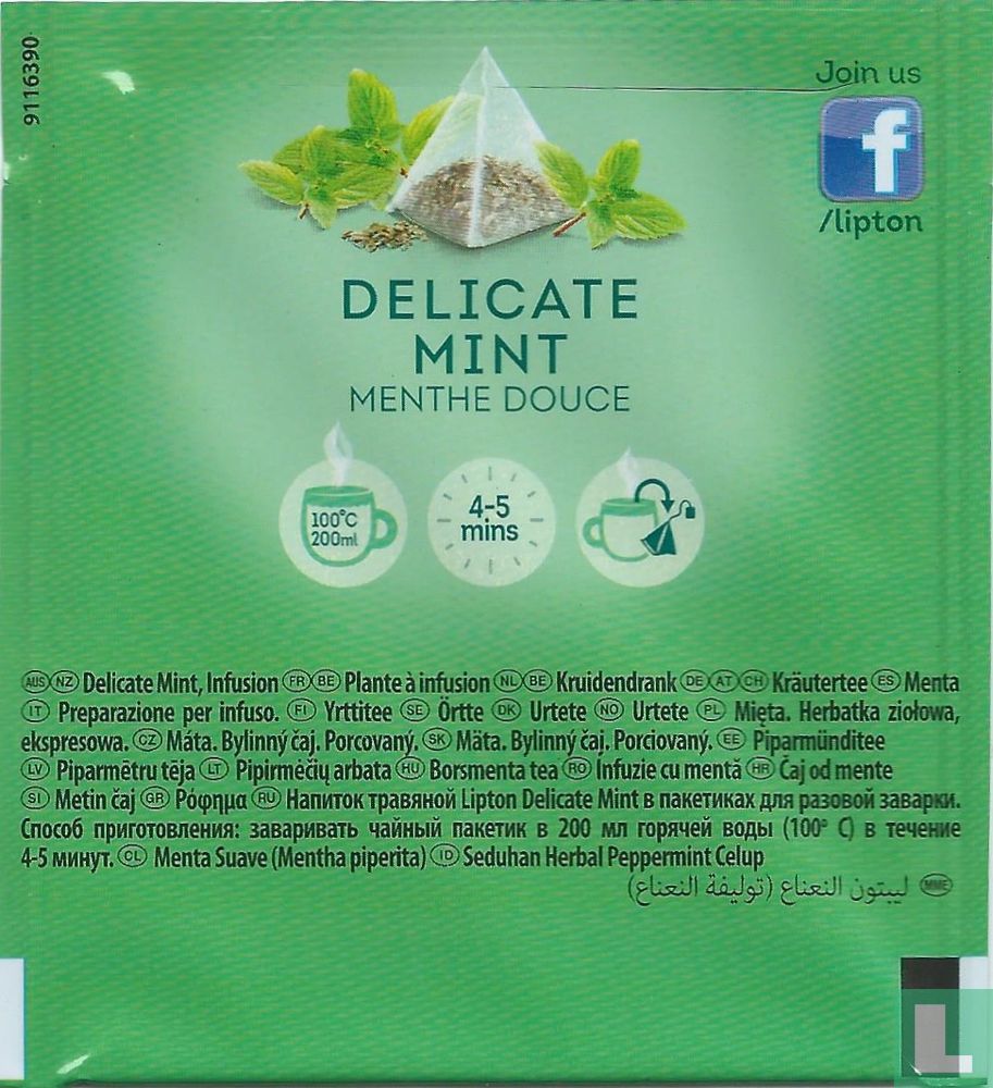 Delicate Mint 9116390 (2015) - Lipton - LastDodo