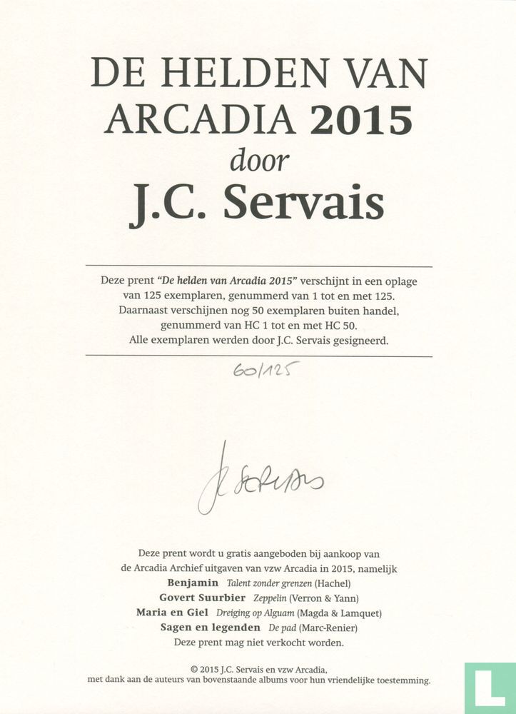 De helden van Arcadia 2015