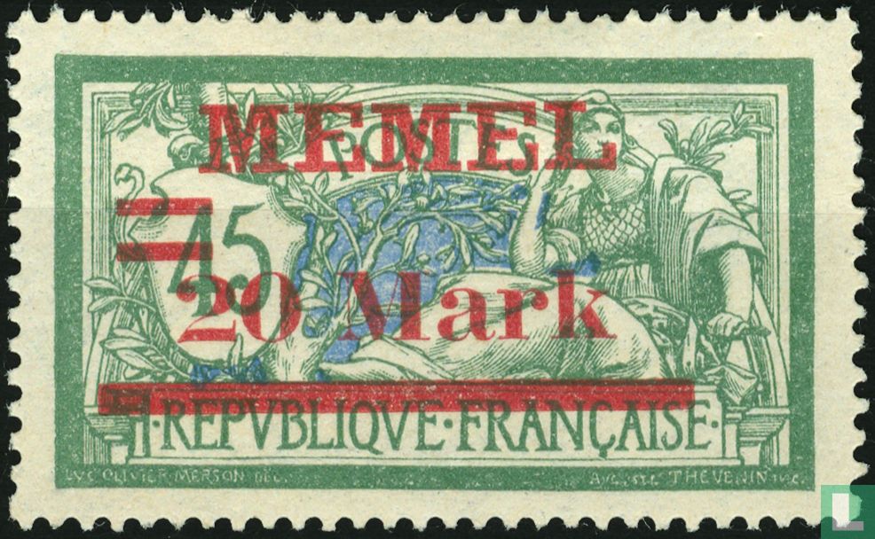 Type Merson, avec surcharge
