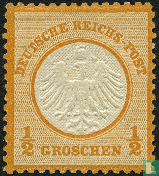 Timbres Allemand Empire 1872 8 Oblitéré 2.Wahl: Dünne Stelle