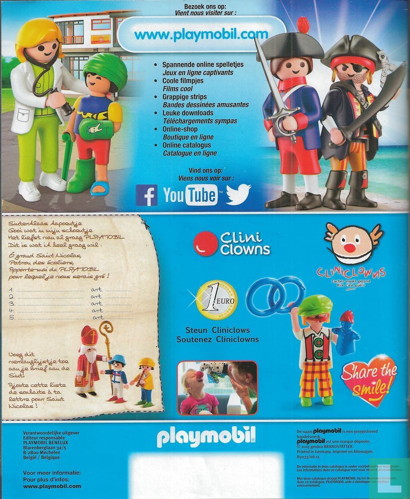Playmobil 2015 - 2016 (2015) Catalogue - LastDodo