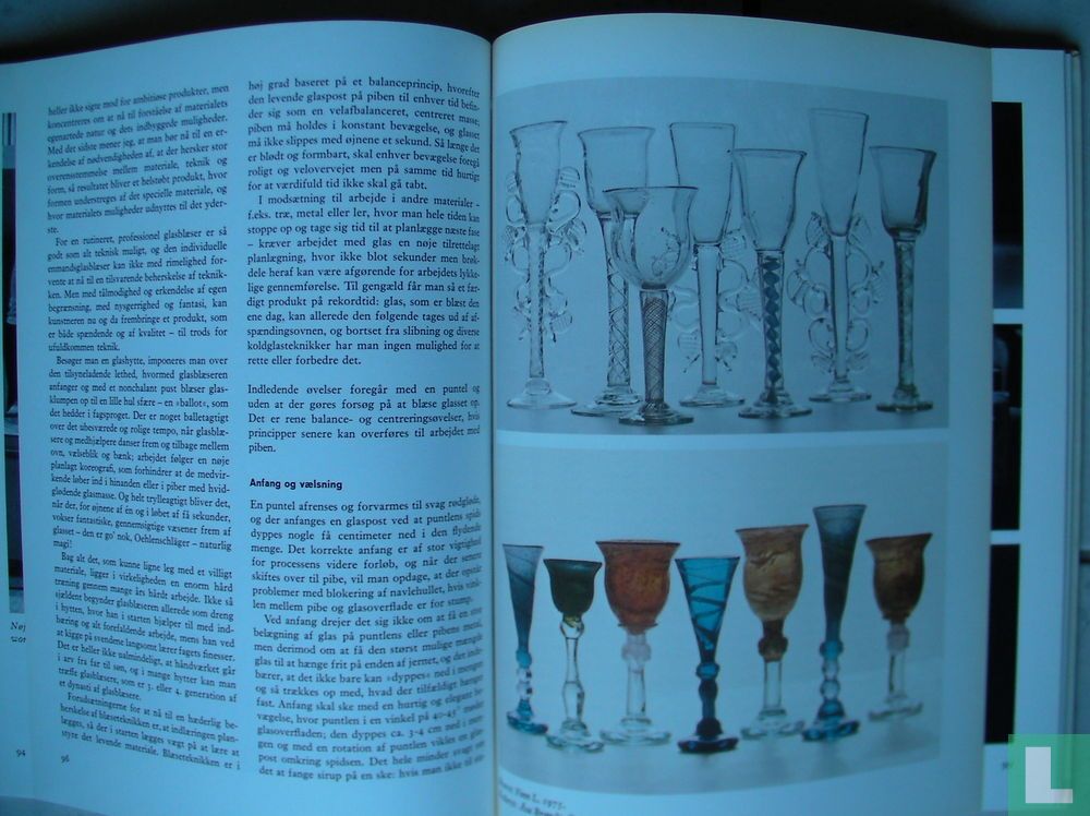 Glas handbogen