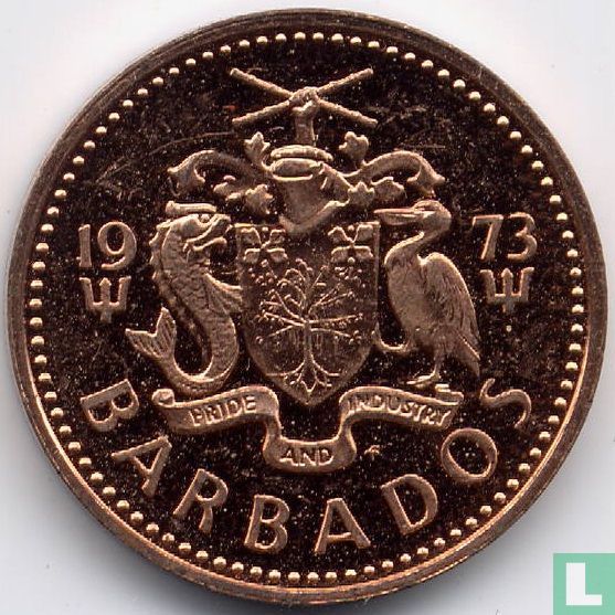 Barbados 1 cent 1973 (PROOF)