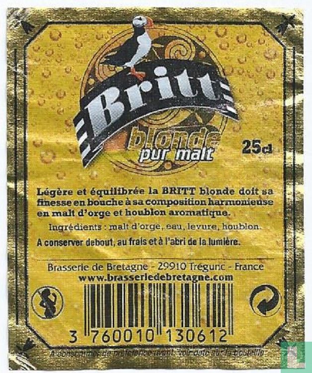 Britt Blonde pur malt