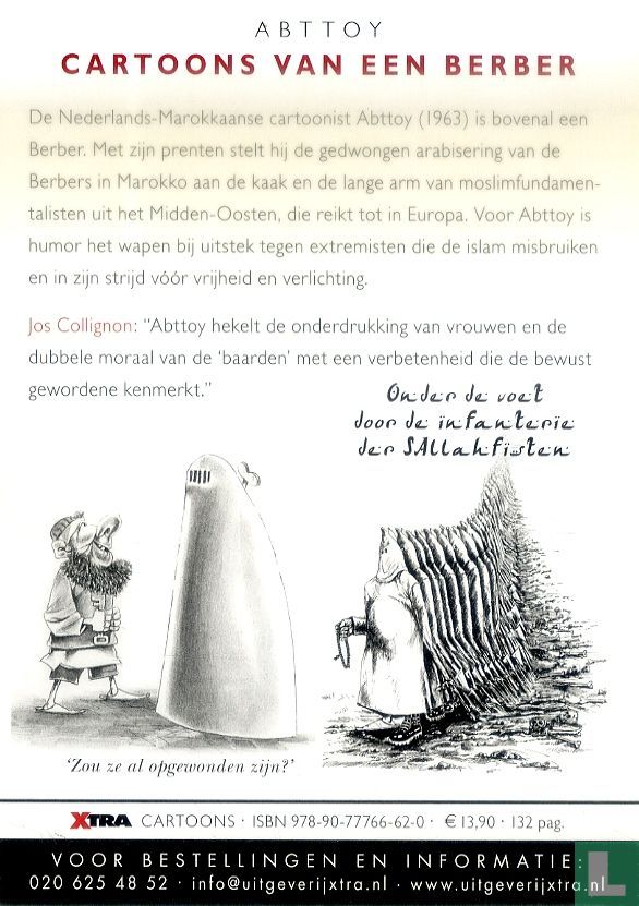 Cartoons van een Berber