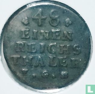 Prusse 1/48 thaler 1743 (type 2)