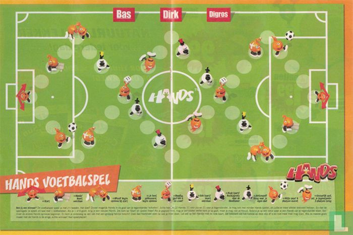 Hands soccer game