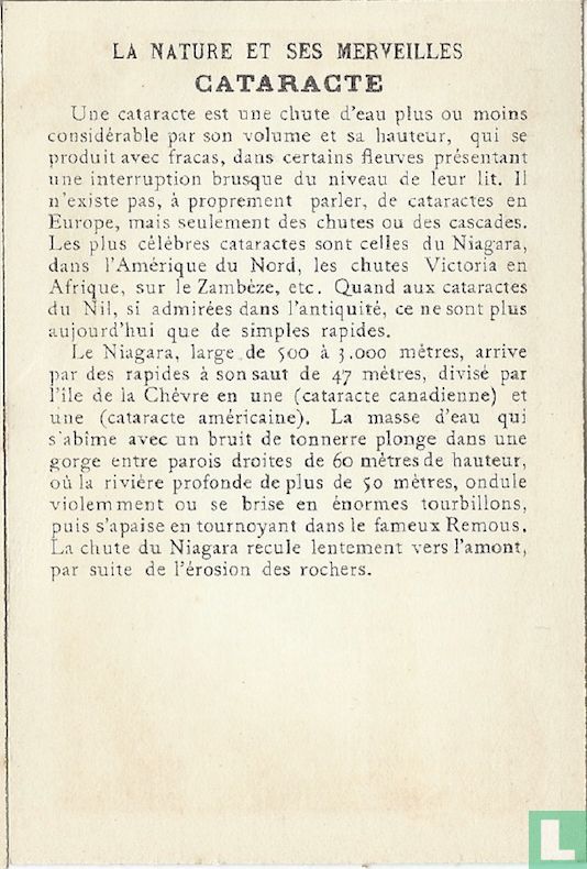 Cataracte (Le Niagara)