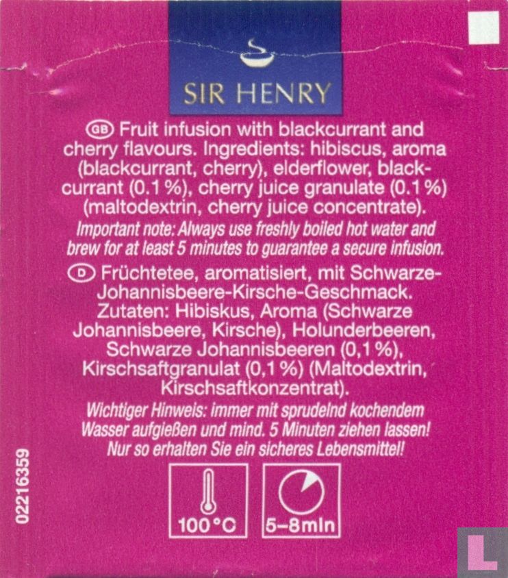 Blackcurrrant Cherry