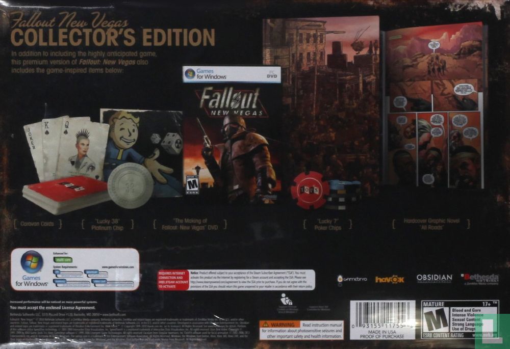 Fallout: New Vegas - Collector's Edition (2010) - PC - LastDodo