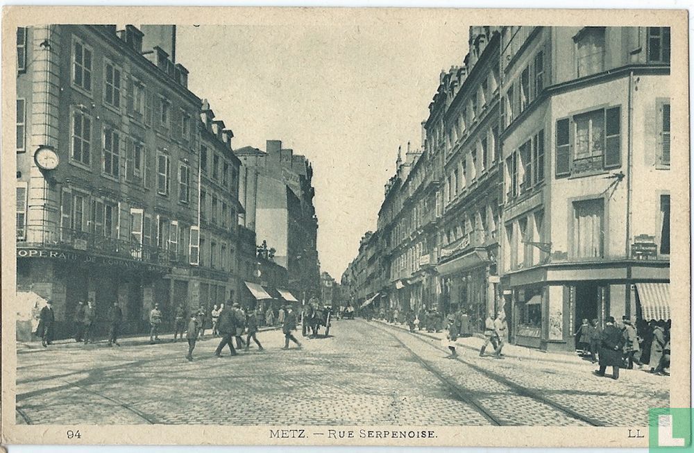 Metz - Rue Serpenoise