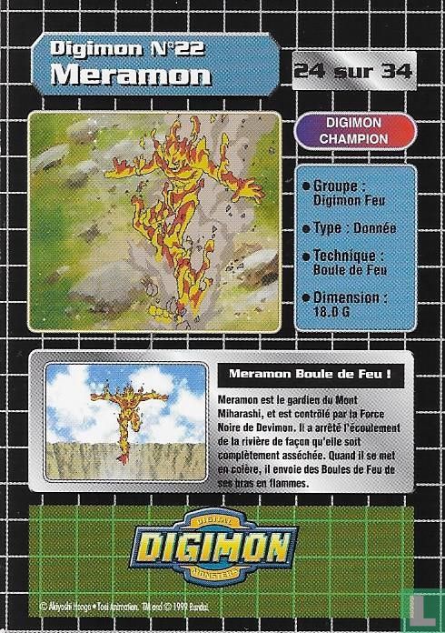 Meramon Digimon Line
