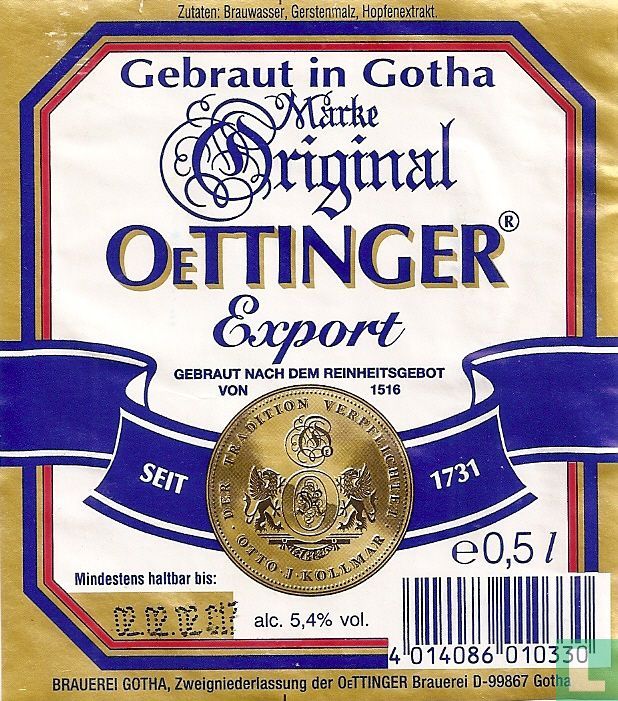Oettinger Export