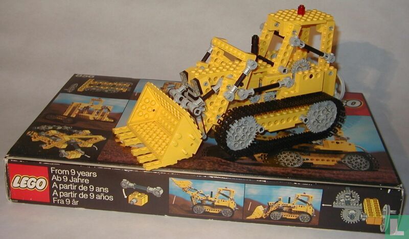lidenskabelig Datter Compose Lego 856 Bulldozer (1979) - Lego - LastDodo