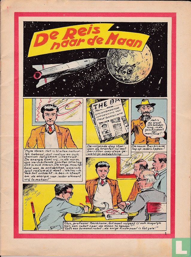 De reis naar de maan