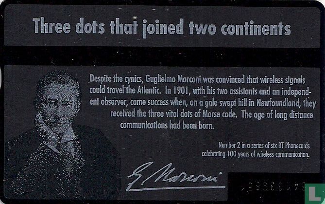Marconi - Three Dots That Joined Two Continents