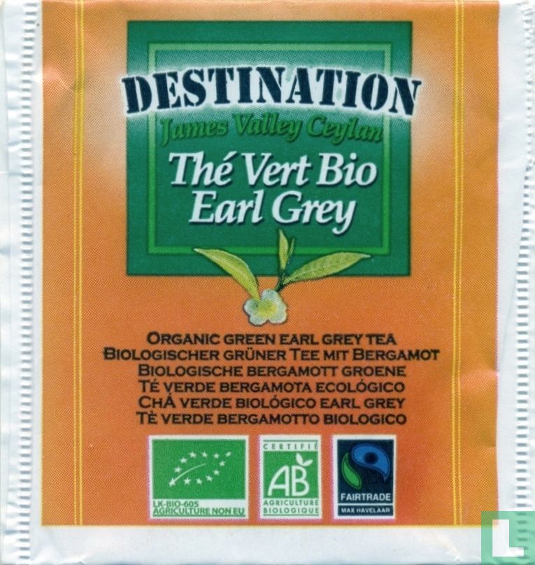 Thé Vert Bio Earl Grey 