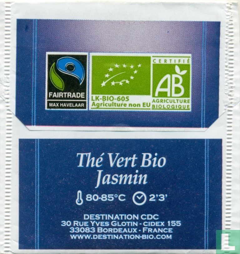 Thé Vert Bio Jasmin