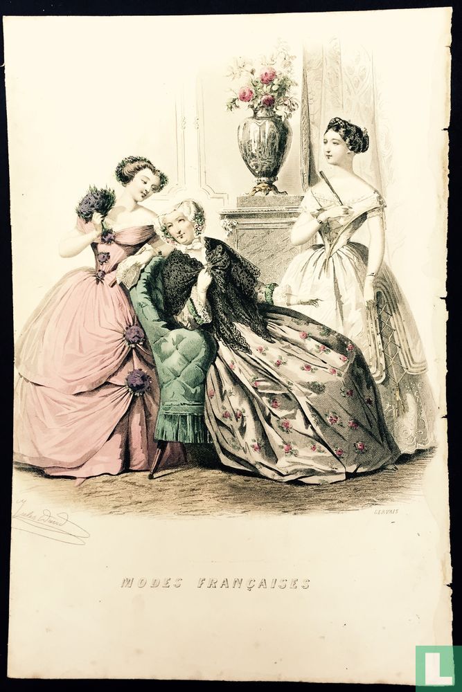 Trois femmes au salon (1849-1853)