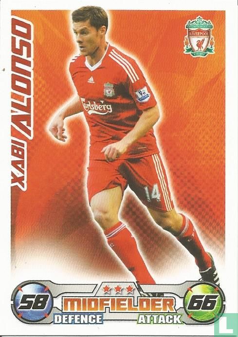 Carte Rookie (RC) Xabi Alonso - Autocollant Panini Superliga De Estrellas 2002 - État Near Mint