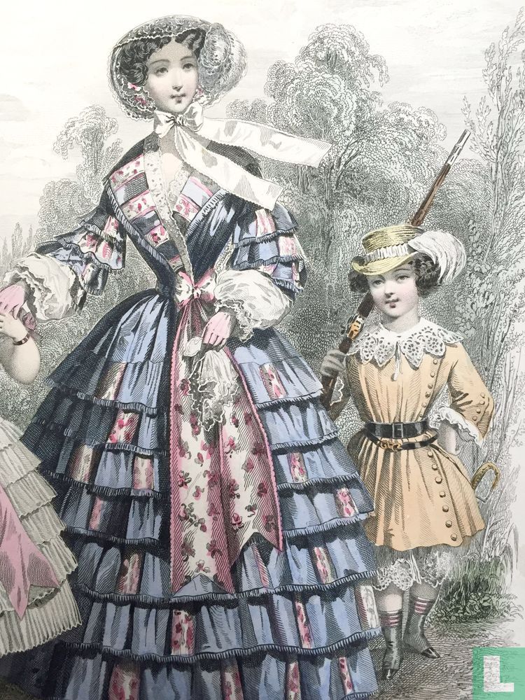  Une femme, un petit chasseur et une fille (1849-1853)- 332 