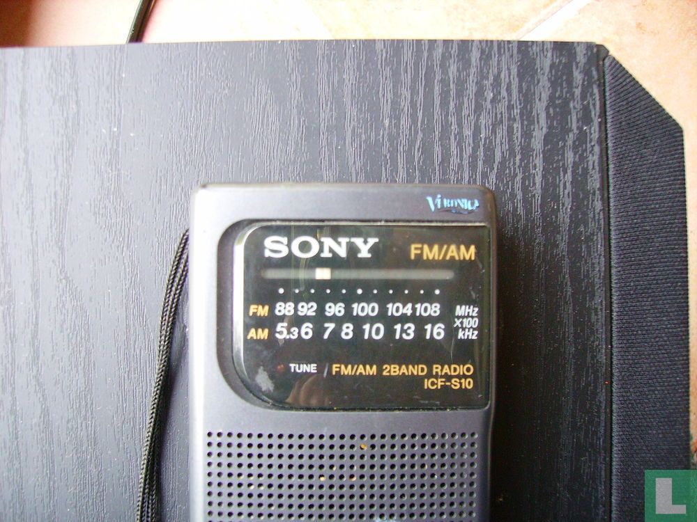 Sony transistor met Veronica logo