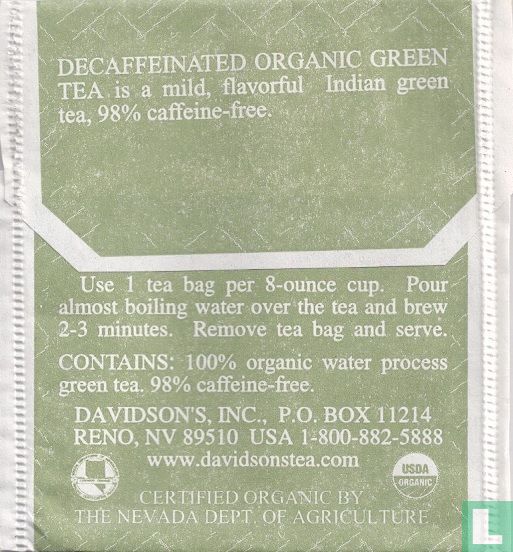 Decaffeinated GreenTea