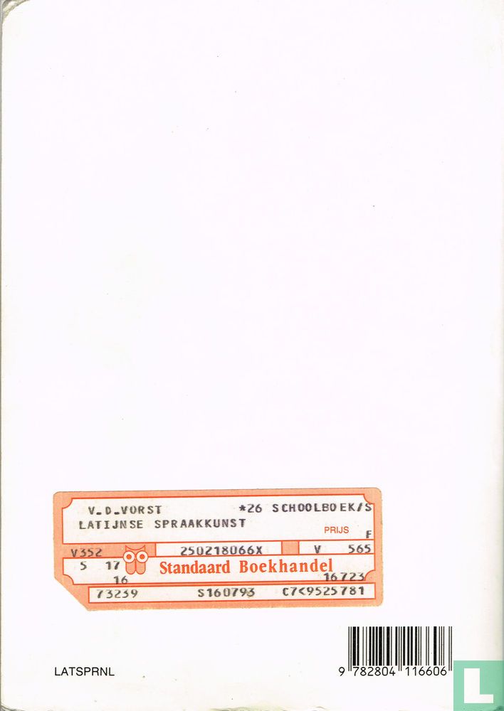 Latijnse spraakkunst