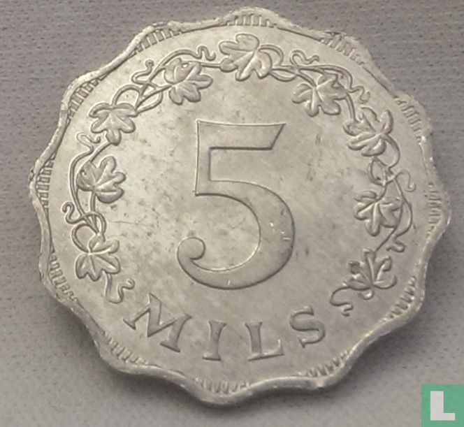 Malta 5 mils 2007