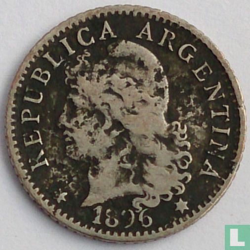 Argentinien 5 Centavo 1896