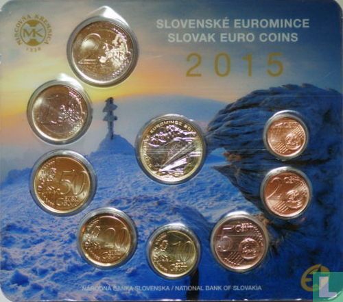 Slovakia mint set 2015