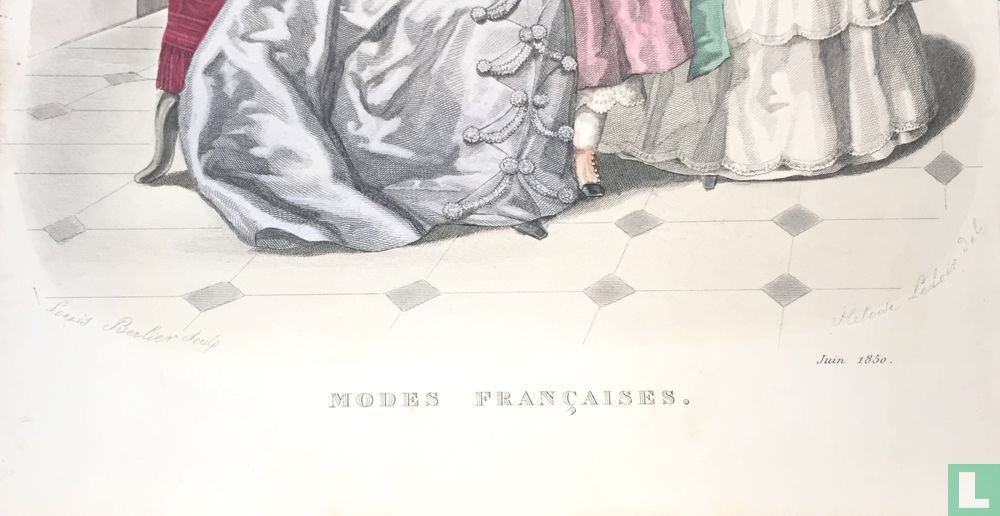 Deux femmes et une fille -Juin 1850